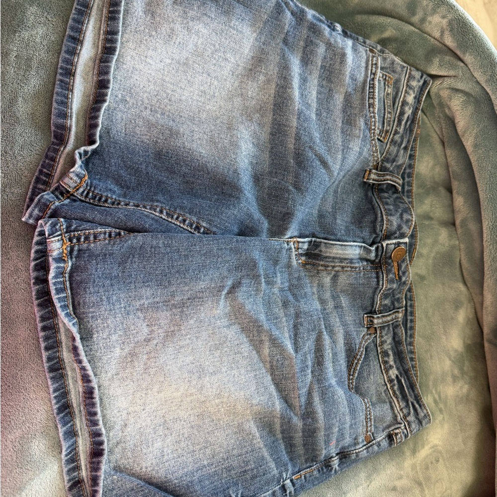 LC Lauren Conrad Blue Denim Shorts